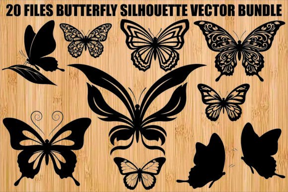 Butterfly Graphics for Crafting