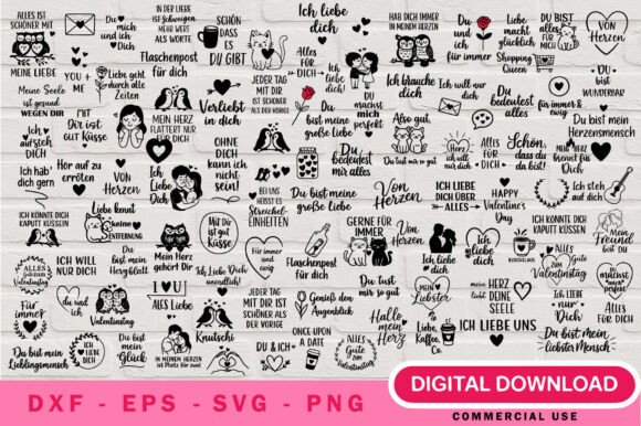 German Valentine’s Day SVG Bundle: A Graphic Designer’s Take
