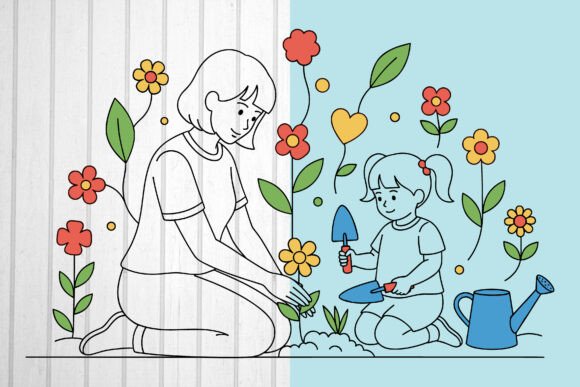 Heartwarming Graphic for Branding and Marketing