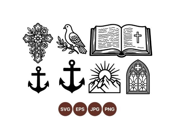Religious Symbol Graphics for Branding